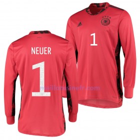 Maillot de Foot Allemagne Manuel Neuer 1 Gardien Domicile UEFA EURO 2020 Manches Longues